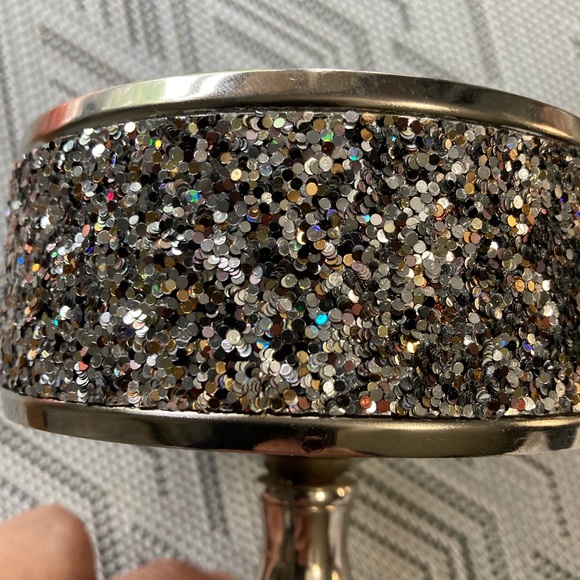 Bath & Body Works Silver and Black Candle Holder - Picture 5 of 5